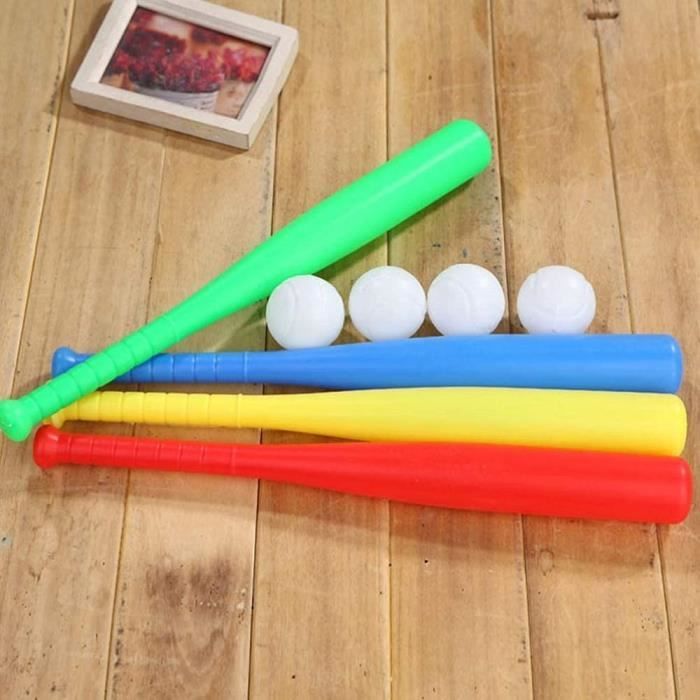 Ensemble de batte de baseball en plastique avec battes de gymnastique de  baseball exercices du matin jouets accessoires pour [A295] - Cdiscount Sport