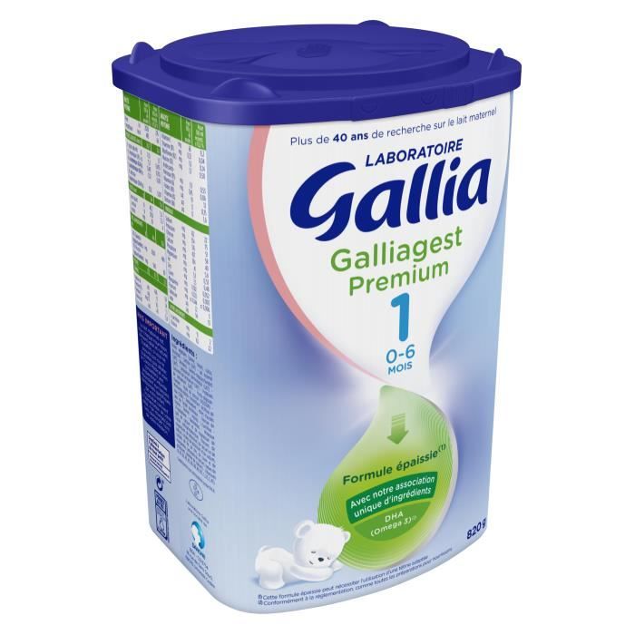 Galliagest 1 lait 0/6 mois 800g