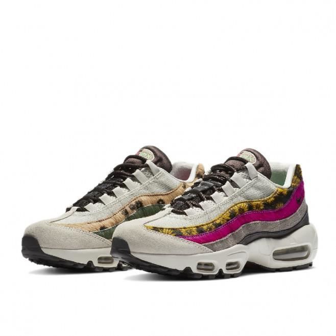 Basket Nike W AIR MAX 95 Femme Beige Running Drop 10 mm Cdiscount Sport