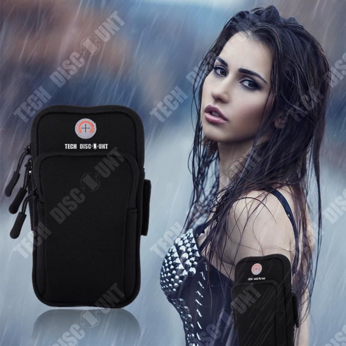 Brassard Téléphone Portable Sport - Avec Poche Transparente Et Sangle Ajustable, Pour Running/fitness - 8