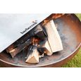 Plancha carbone pour braseros Barbecook Jack et Modern 60 cm - Métal - A poser - Bois-2