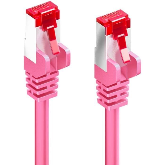 Cables Ethernet 20m Blanc Cat6 Cat 6 Network Cable - RJ45 Ethernet LAN DSL Router Modem - 5X 0 Tv Connectée Cables Ethernet 20m Blanc Cat6 Cat 6 Network Cable - RJ45 Ethernet LAN DSL Router Modem - 5X 0 Tv Connectée