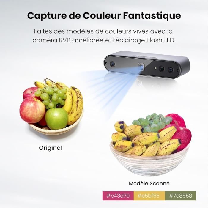 Mini Scanner 3D Revopoint POP 2 ou iPhone 13 LiDAR ? (video