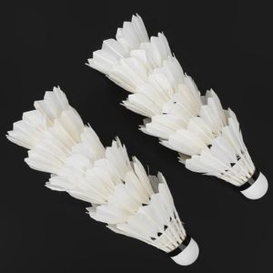 Tbest Plumes de Badminton Volants Plume 11Pcs Color/é Formation OIE Plume Badminton Boules Volants pour lext/érieur//Intdoor Sports de Formation