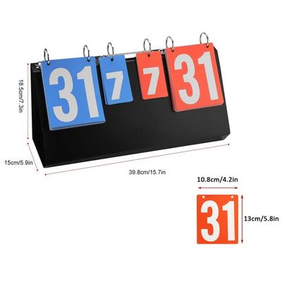 Tableau De Score Sportif à Rabat 4/5/6 Chiffres – Marqueur Multifonction Portable Tennis Volley Basket Foot