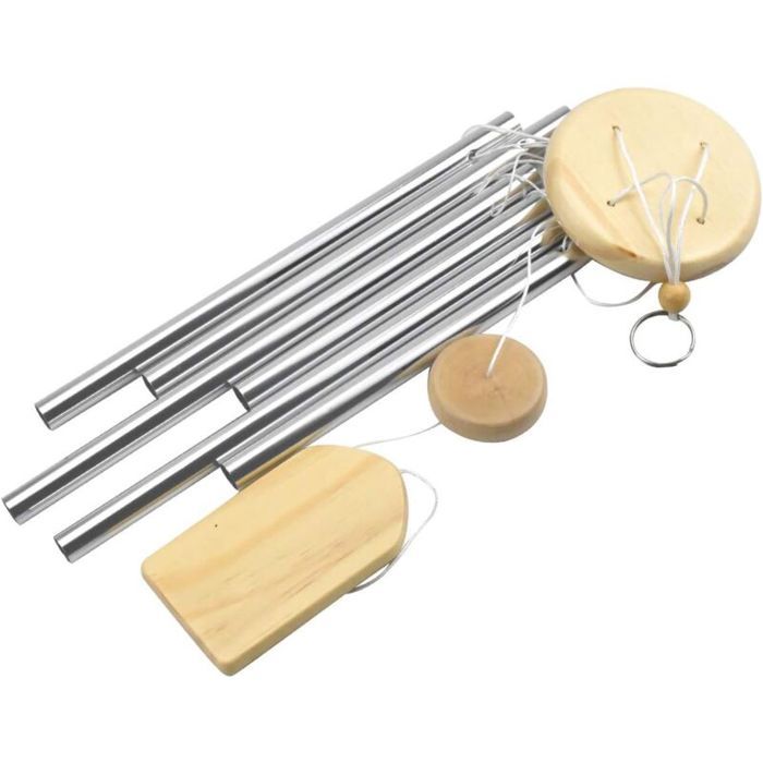 Carillon à Vent Exterieur 12 Tubes en Métal pour Jardin Décorations à