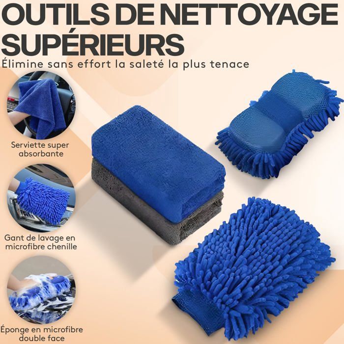 Gant De Nettoyage Microfibres Double Face