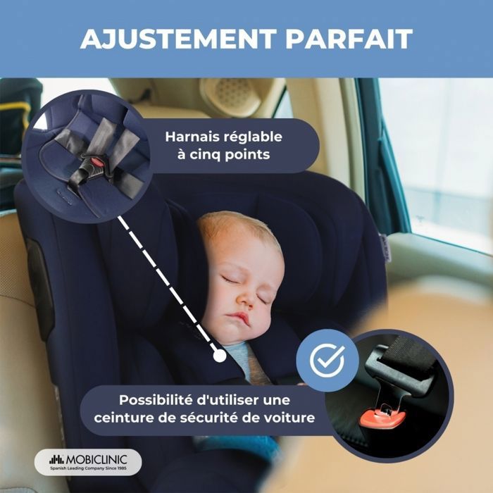 Mobiclinic Pandafix - Autostoel - I-size 360° draaib