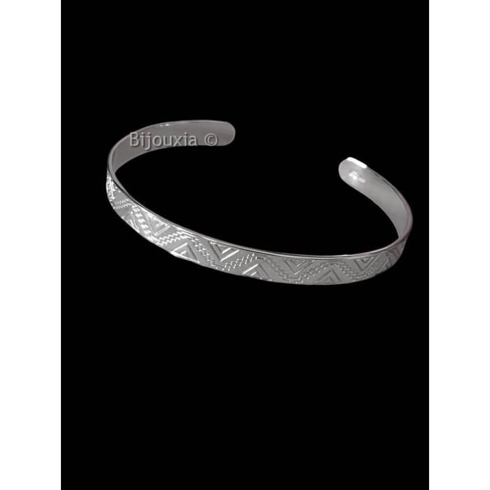 Bracelet Manchette En Argent Massif 925/1000 - Neuf Avec étiquettes, Bijou élégant