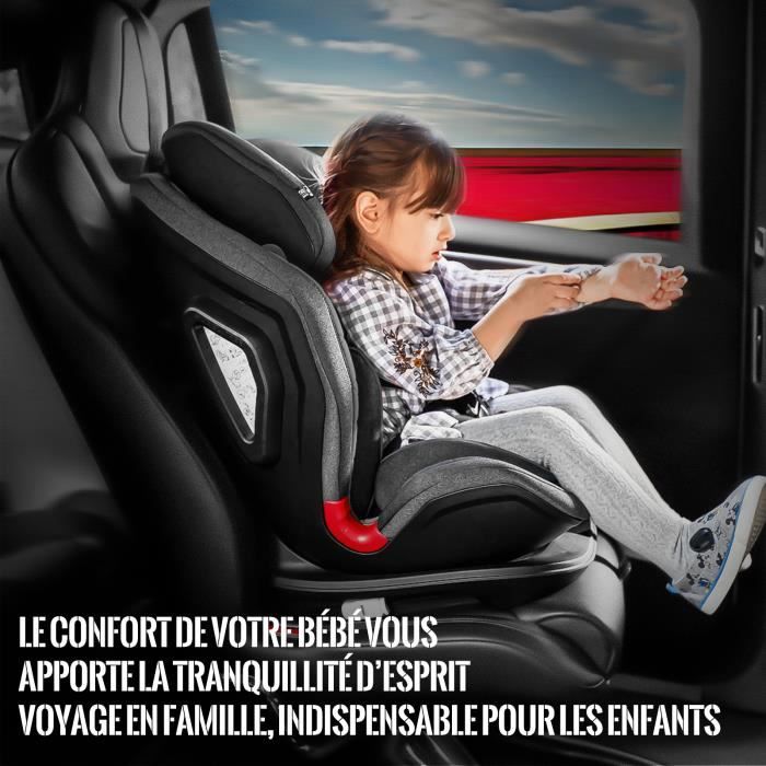 Siège auto CYBEX Pallas B2-Fix Volcano - Groupe 1/2/3 - Isofix - Noir -  Achat / Vente siège auto Siège auto CYBEX Pallas B2-Fix Volcano - Groupe  1/2/3 - Isofix - Noir - Cdiscount