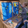 KidKraft - Maisonnette d'extérieur pour enfant Hobby Workshop en bois - atelier de bricolage avec accessoires inclus-4