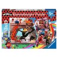 Puzzle 3 x 49 Parties Miraculous Ladybug & Cat Noir Ravensburger - Rouge - Mixte - 5 ans+-0