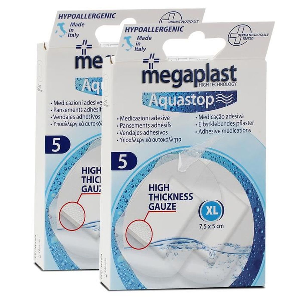 Bandage Israélien D'urgence - Lot De 6 - Taille 6x70 Pouces - Compression Hémostatique - Pour Trousse De Secours - Scellé Sous Vide