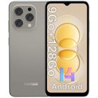 Doogee N55 Smartphone 6.56" 9 Go + 128 Go 5150mAh 13MP Caméra Téléphone portable 4G Android 14 Double Sim GPS - Gris