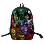 WASDK Sac à dos Five Nights at Freddy's - Garçons Filles - école Hommes Femmes - FNAF