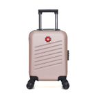 Valise Petite Cabine XXS ZURICH - rose - SWISS KOPPER 46x32x20cm