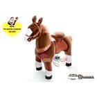 MELISSA & DOUG Cheval à roulette moyen marron 90cm - Fun-Cheval pour bébé et enfant - Jouet innovant et original