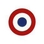 CLJ CHARLES LE JEUNE CLJ - Pin's - Cocarde France - Bleu blanc rouge rond - Unisexe - Drapeaux - qualité de finition - Epingle - Broche - Badge -