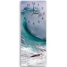 FEEBY Horloge murale, grande vague (I-14145) 30x90 cm
