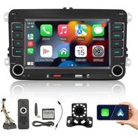 Autoradio Bluetooth PRUMYA 7 pouces sans fil CarPlay Android Auto pour VW Passat Touran Caddy Jetta stéréo lecteur multimédia