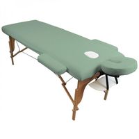 Drap housse de protection 4 pièces en éponge pour table de massage - Vert pastel - Vivezen