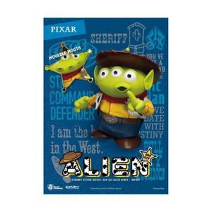 FIGURINE - PERSONNAGE Figurine Dynamic Action Heroes Alien Remix Woody 16 cm - Beast Kingdom Toys - Toy Story