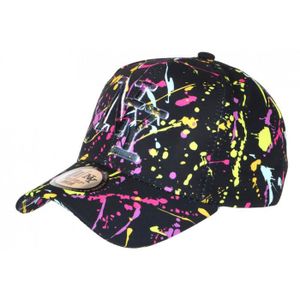 Casquette Baseball Streetwear NY - Jaune Et Noir - Taille Unique - Neuf Avec étiquettes