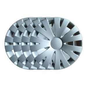 Kit De 4 Enjoliveurs Adaptables Pour Citroën C3 - Diamètre 15 Pouces, Montage Facile, Look Neuf Pour Vos Jantes - 2