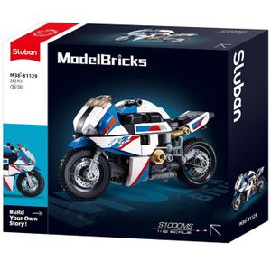 Maquette BMW R1250GS - Kit De Construction 2369 Pièces - Blocs De Type Technique - Moto