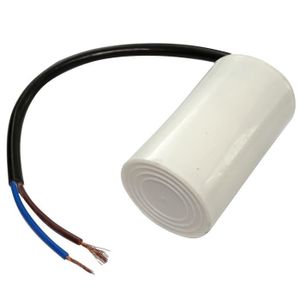 Aerzetix Condensateur Permanent de Travail pour Moteur 50/µF 400V pr/éc/âbl/é /Ø45x117mm /±5/% 10000h C18740