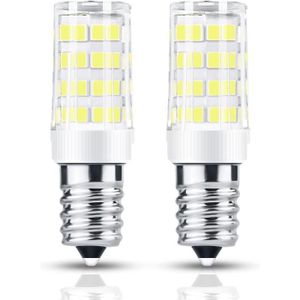 Ampoule LED E14 T25 ampoule tubulaire pour hotte aspirante , 4W = 40W,  blanc chaud 2700K, pour réfrigérateur congélateur - [405] - Cdiscount Maison