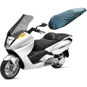 taille XXL M argent souple VOSAREA Housse de selle en cuir imperméable pour vélo scooter protection solaire 