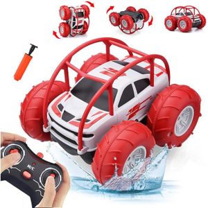Voiture Télécommandée Spider Fygurso - 4WD Amphibie - Étanche - Lumières LED - 2.4GHz