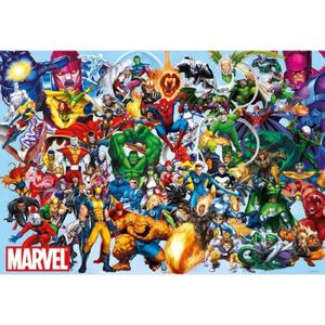 PUZZLE Puzzle 1000 pièces Marvel Comics : Spiderman, Hulk