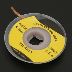 TRESSE A DESSOUDER HURRISE 5 mm dissolvant de soudure de carte PCB de