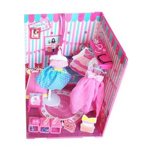 MAISON POUPÉE Diy Kit Maison de Poupée Miniature Dollhouse avec 