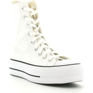 convers plateforme blanche