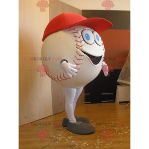 DÉGUISEMENT - PANOPLIE Mascotte de balle de baseball blanche géante - Cos