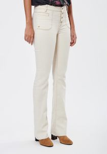 Jean enduit blanc femme hotsell