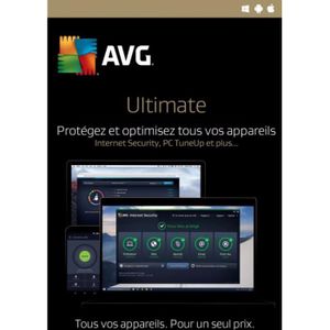 ANTIVIRUS À TELECHARGER AVG Ultimate 2024 - (10 Appareils - 2 Ans) | Versi