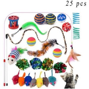 JOUET Beiping-Yangbaga Kit Jouets pour Chats  Multicolor