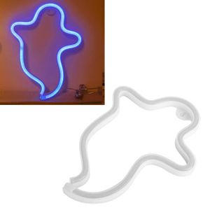OBJETS LUMINEUX DÉCO  Ghost Shape Neon Signe innovant LED Neon Night Lig