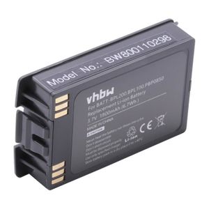 Batterie téléphone vhbw Li-Ion Batterie 1800mAh (3.7V) pour téléphone