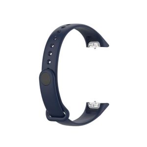 BRACELET MONTRE CONNEC. CONNECTEUR DE BRACELET ,Dark Blue--Bracelet de rechange pour montre connectée, en Silicone, avec boucle souple, pour Samsung Galaxy