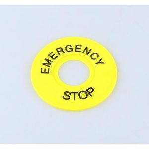 INTERRUPTEUR STOP Warning Board -Bouton poussoir d'arrêt d'urgence,1nc DPST,interrupteur AC 660V 10a,équipement d'ascenseur,verrouillage auto