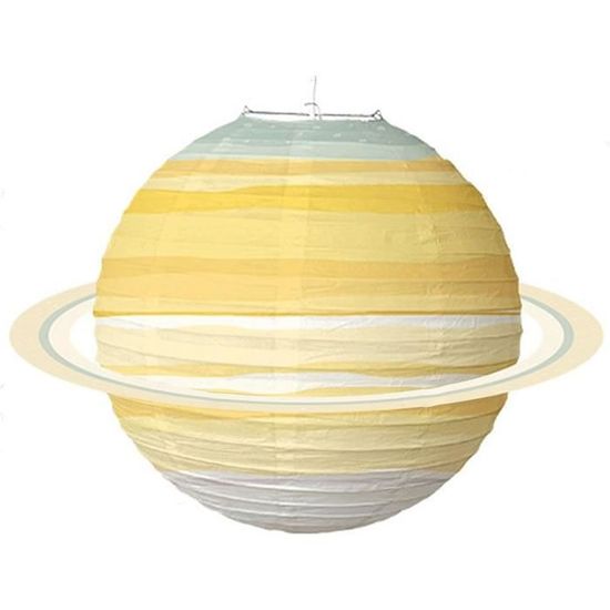 Lanternes Papier Planètes Système Solaire - 8 Pièces Suspendues - Décoration Fête Spatiale, Anniversaire, Classe