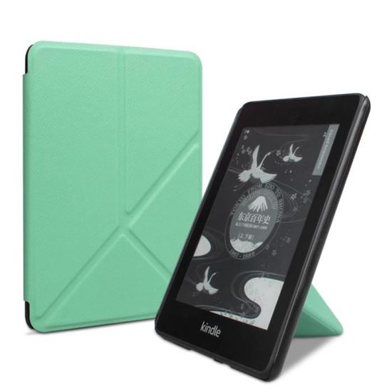 NOUVEAU Housse de protection en cuir PU magnétique pour Kindle