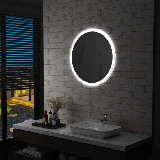 Miroir à LED pour salle de bain 70 cm #237 -HB065