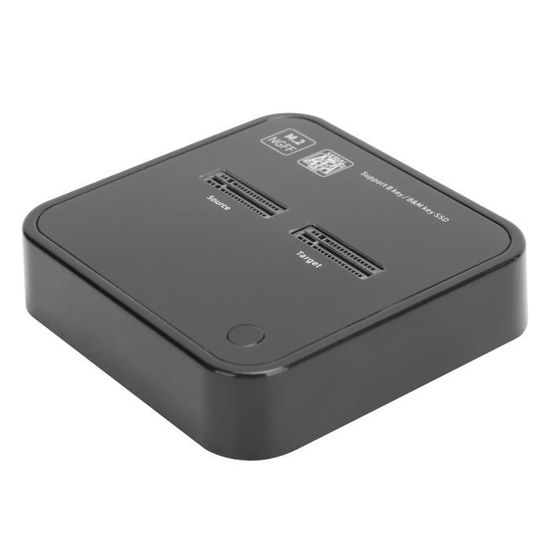 NVMe Duplicateur M.2 à double baie hors ligne sans outil