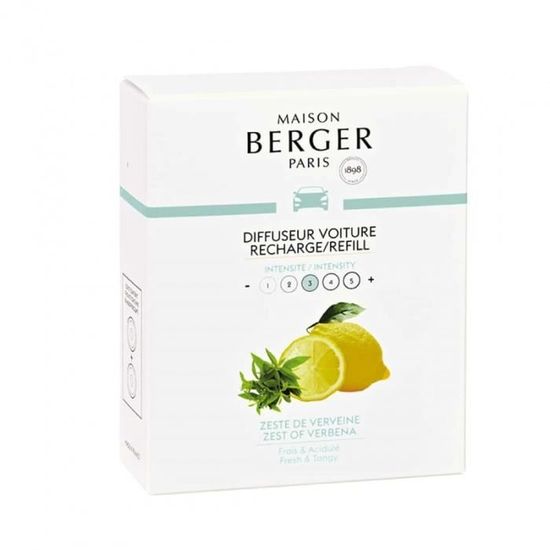 Produktbild von MAISON BERGER Duft-Refill Für Lampe Berger – Zeste De Verveine, 1 Liter, Gebrauchsfertig, Für 40 H Diffusion